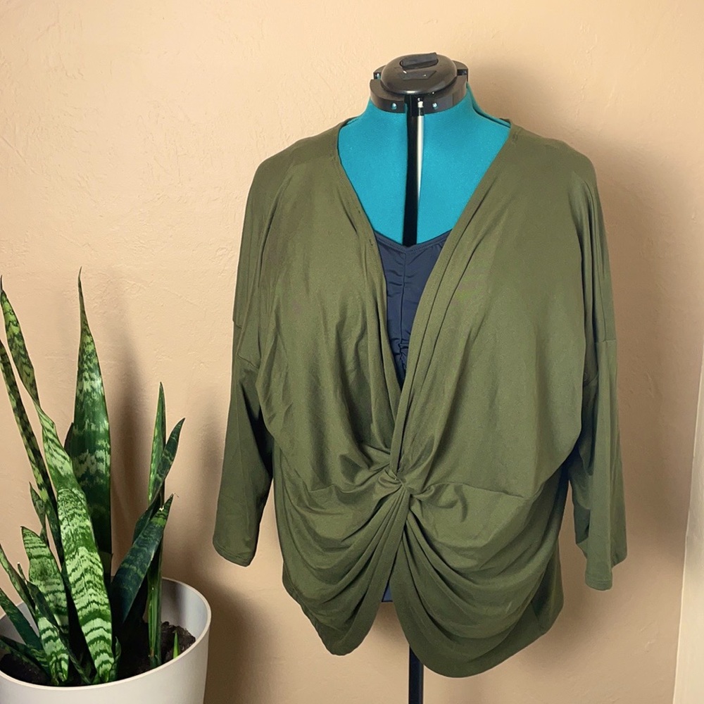 Surplice Twist Top